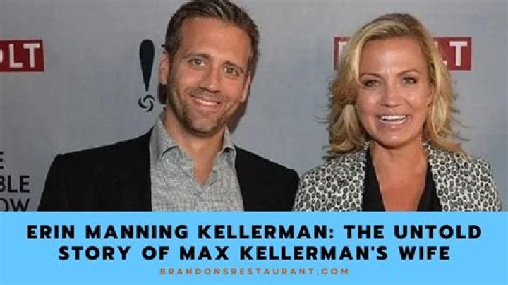 Max Kellerman | Wife Erin | Married Life